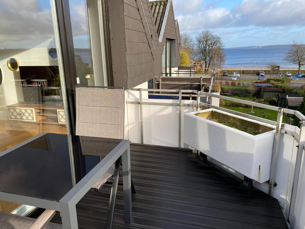 Beach House II - Penthousewohnung In Bestlage Mit Sonniger Dachterrasse Und Top Meerblick Harrislee Exterior foto