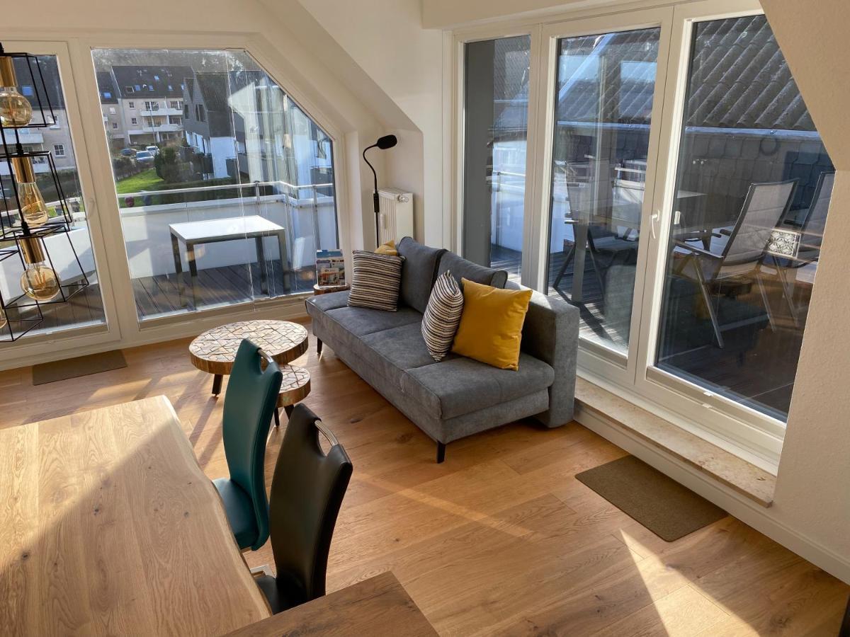 Beach House II - Penthousewohnung In Bestlage Mit Sonniger Dachterrasse Und Top Meerblick Harrislee Exterior foto